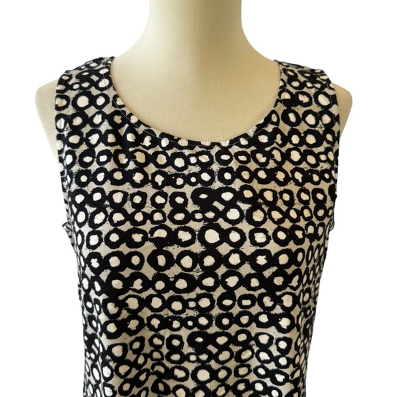 HABITAT DASH DOT EASY TANK TOP STRETCH JERSEY VERSATILE WORKWEAR CASUAL NWT S - Picture 3 of 12